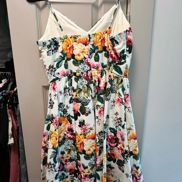 Floral Tulle Skirt Dress - Picture 2 of 7